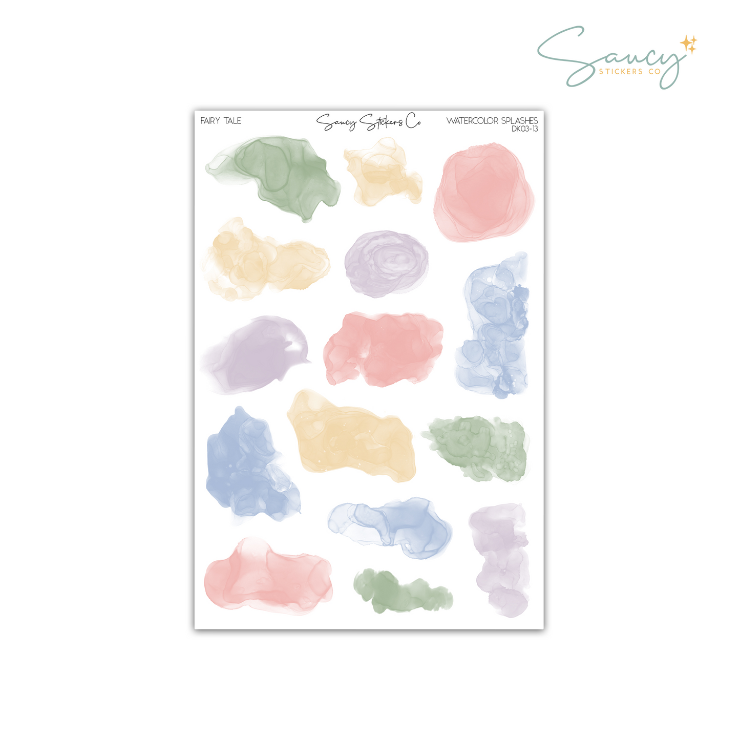 Fairy Tales • Watercolor Splashes