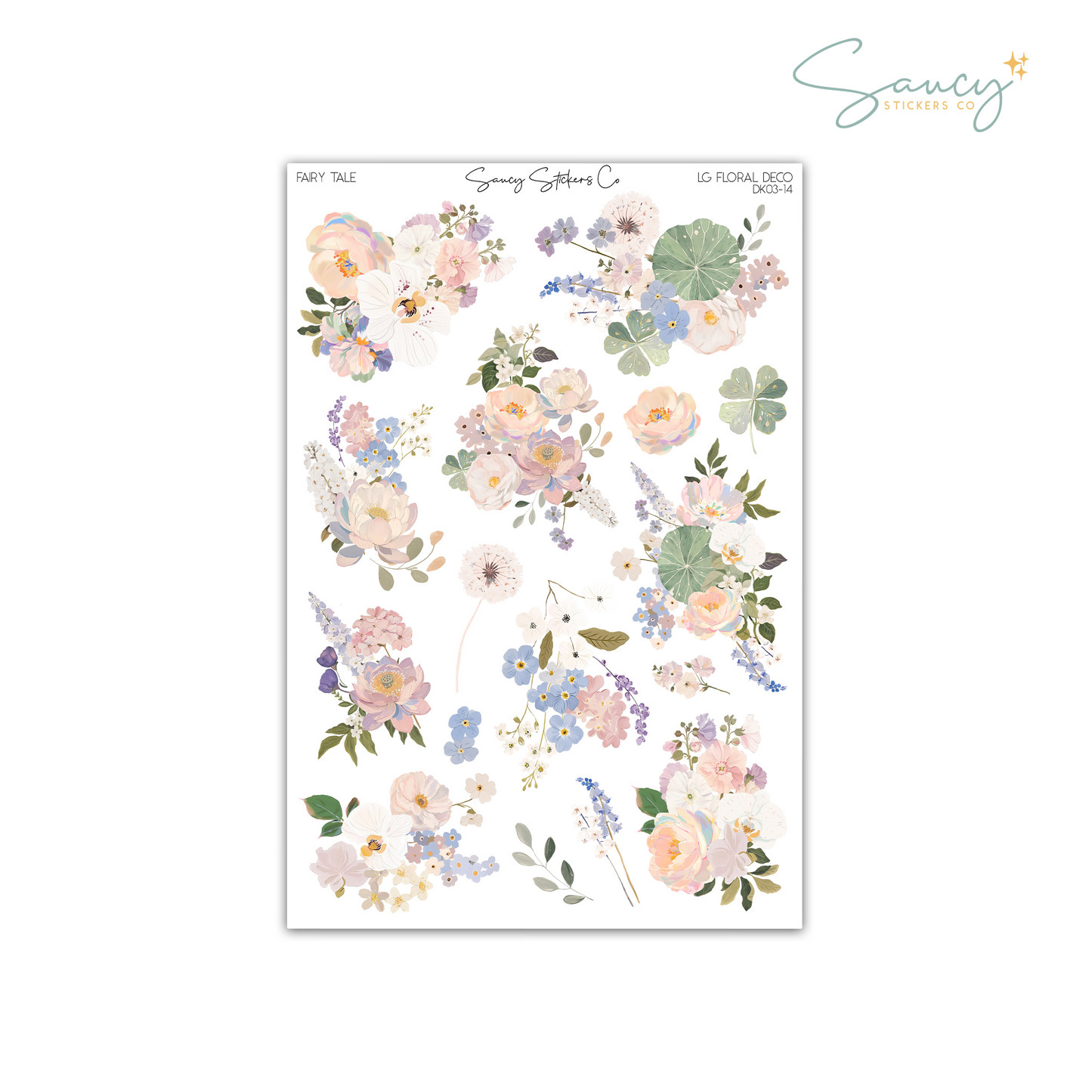 Fairy Tales • Large Floral Deco