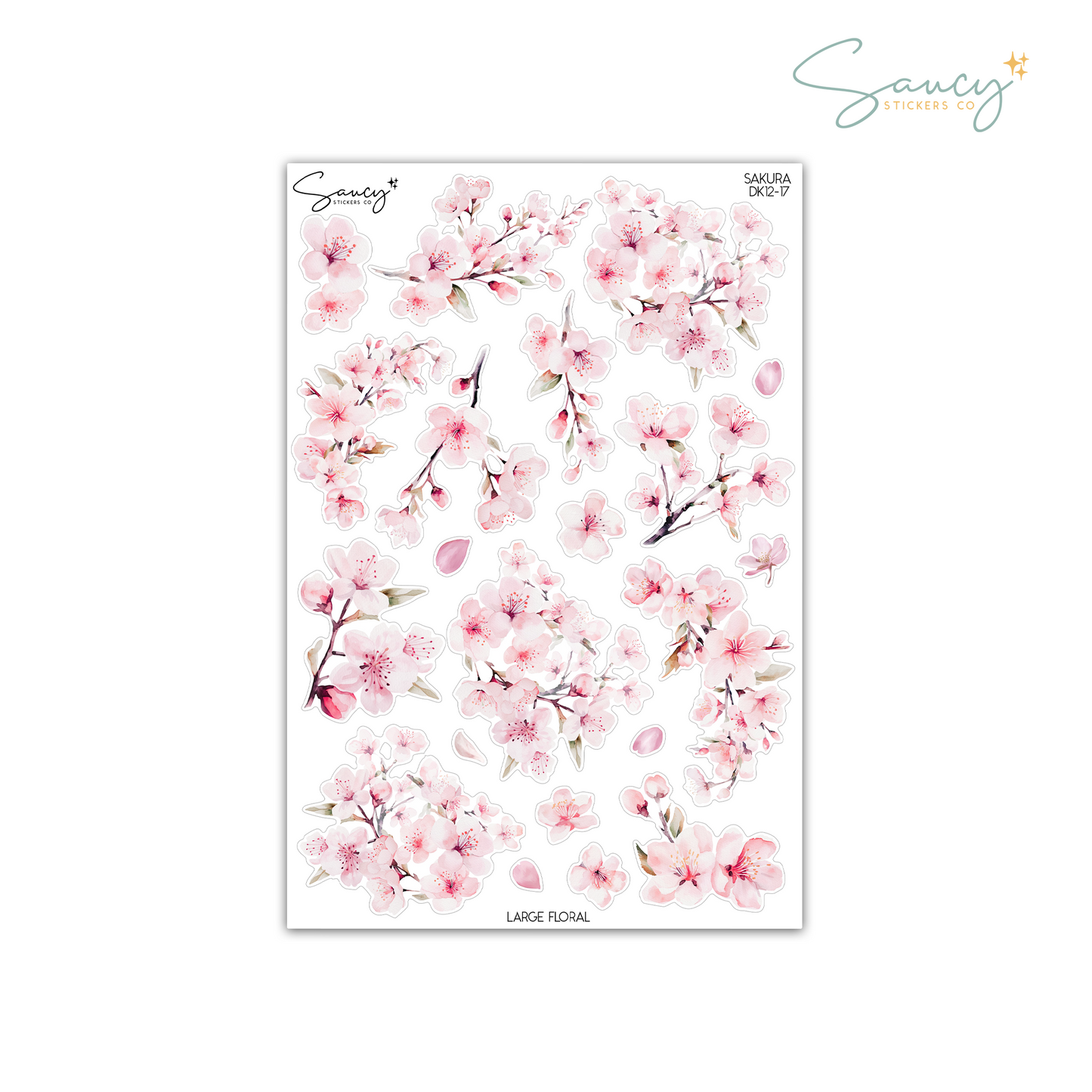 Sakura • Large Floral Deco
