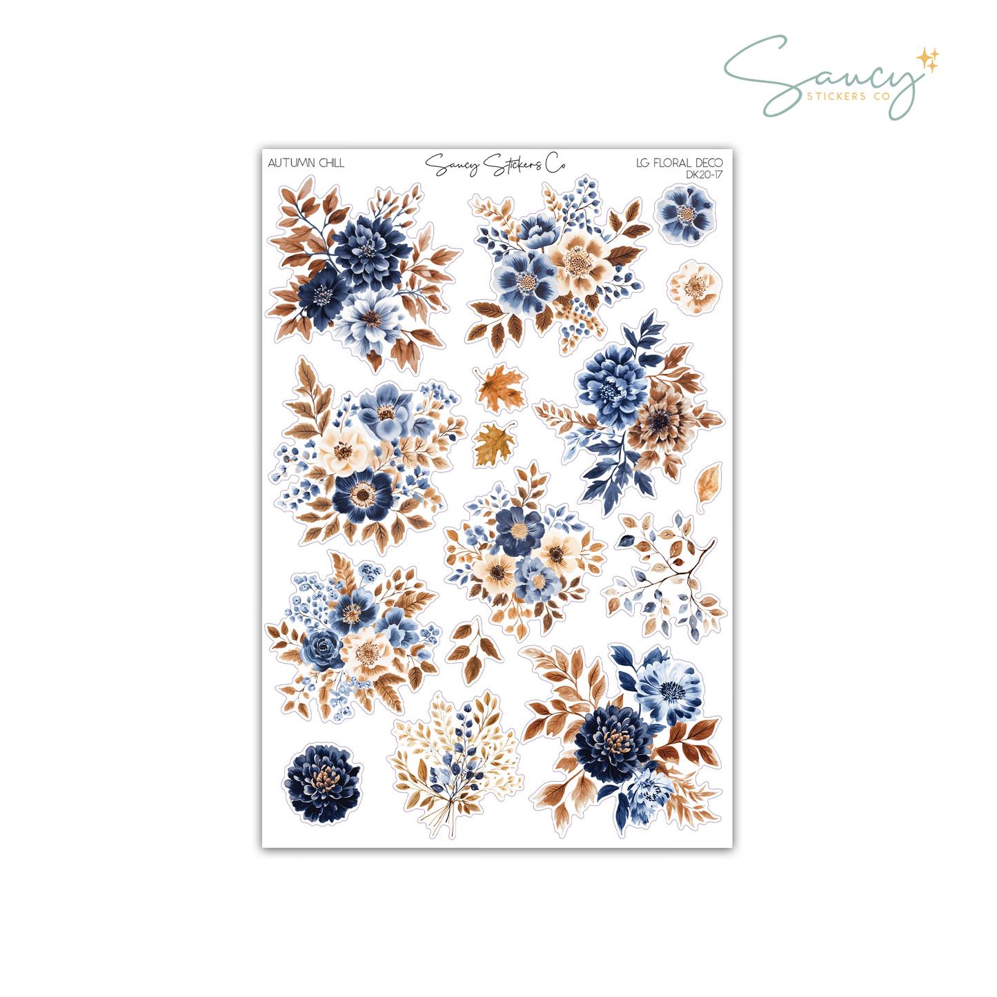 Autumn Chill • Large Floral Deco