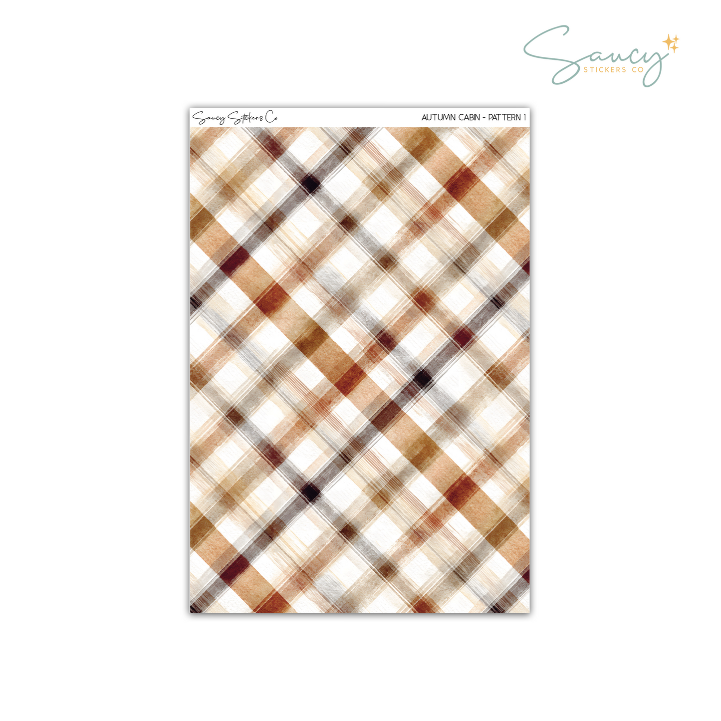 Autumn Cabin • Pattern 1