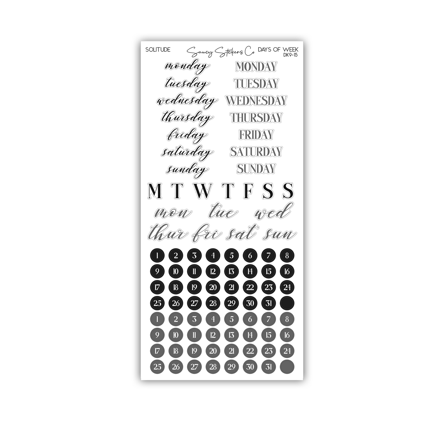 Solitude / February • Decorative Kit