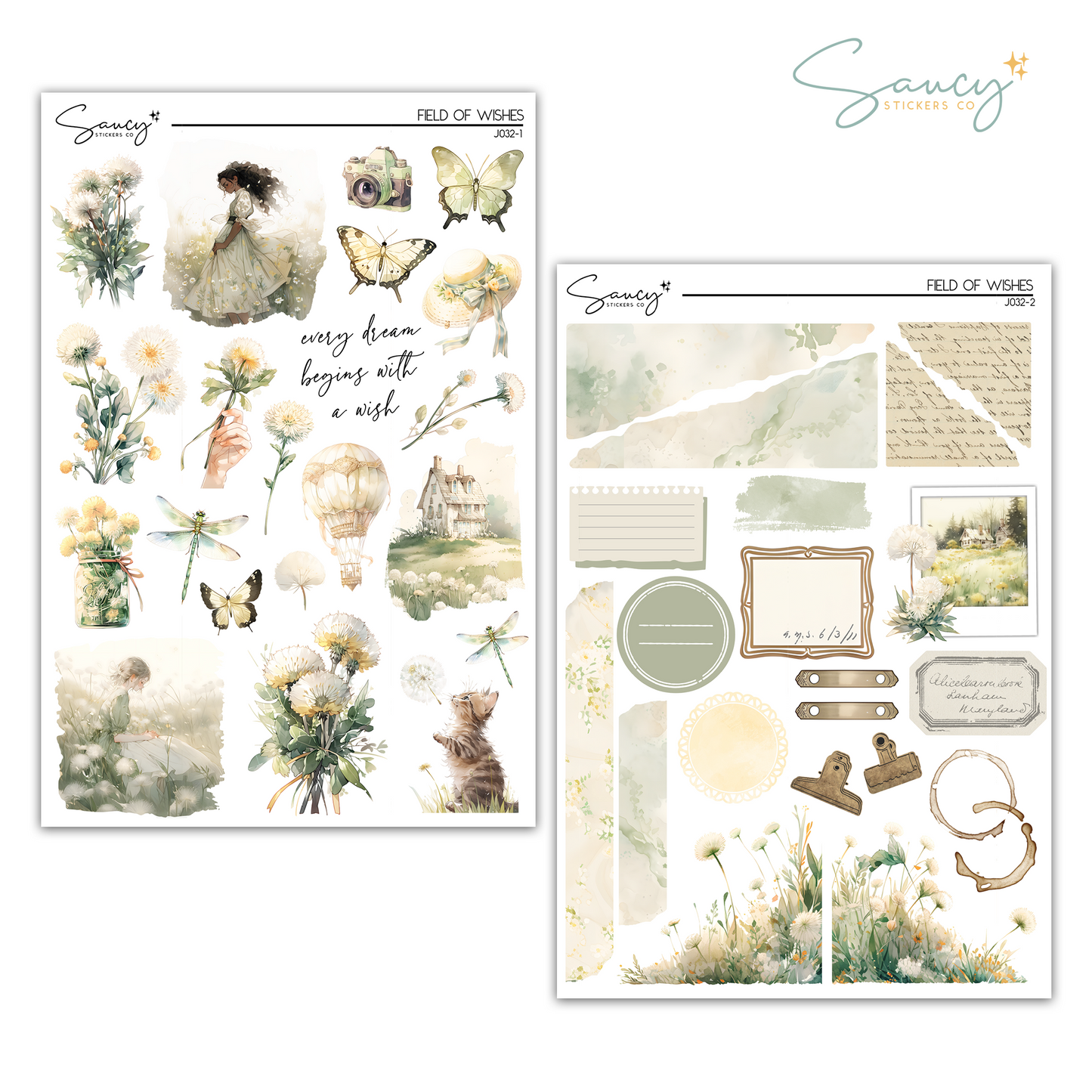 Field of Wishes | Journaling Kit
