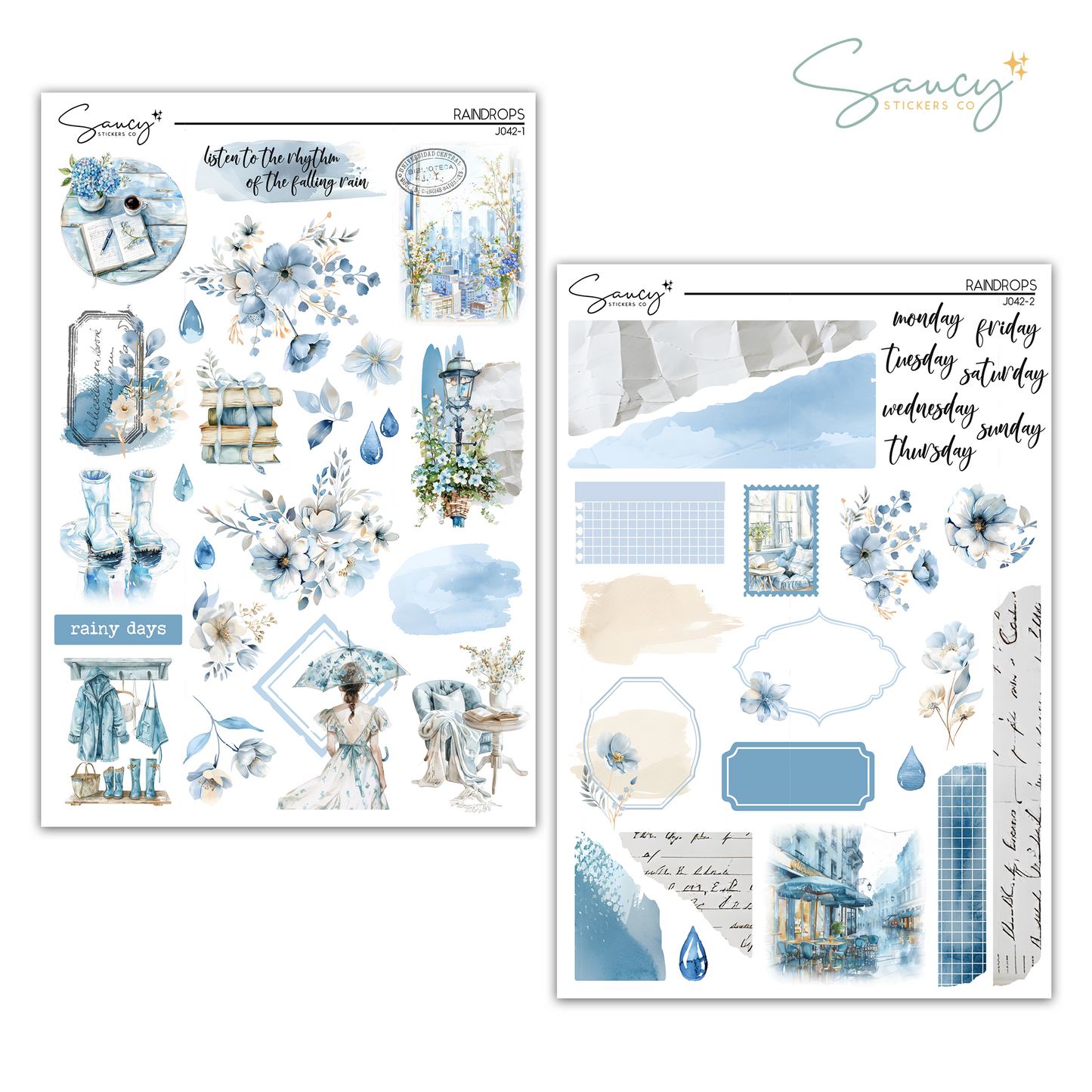 Raindrops | Journaling Kit