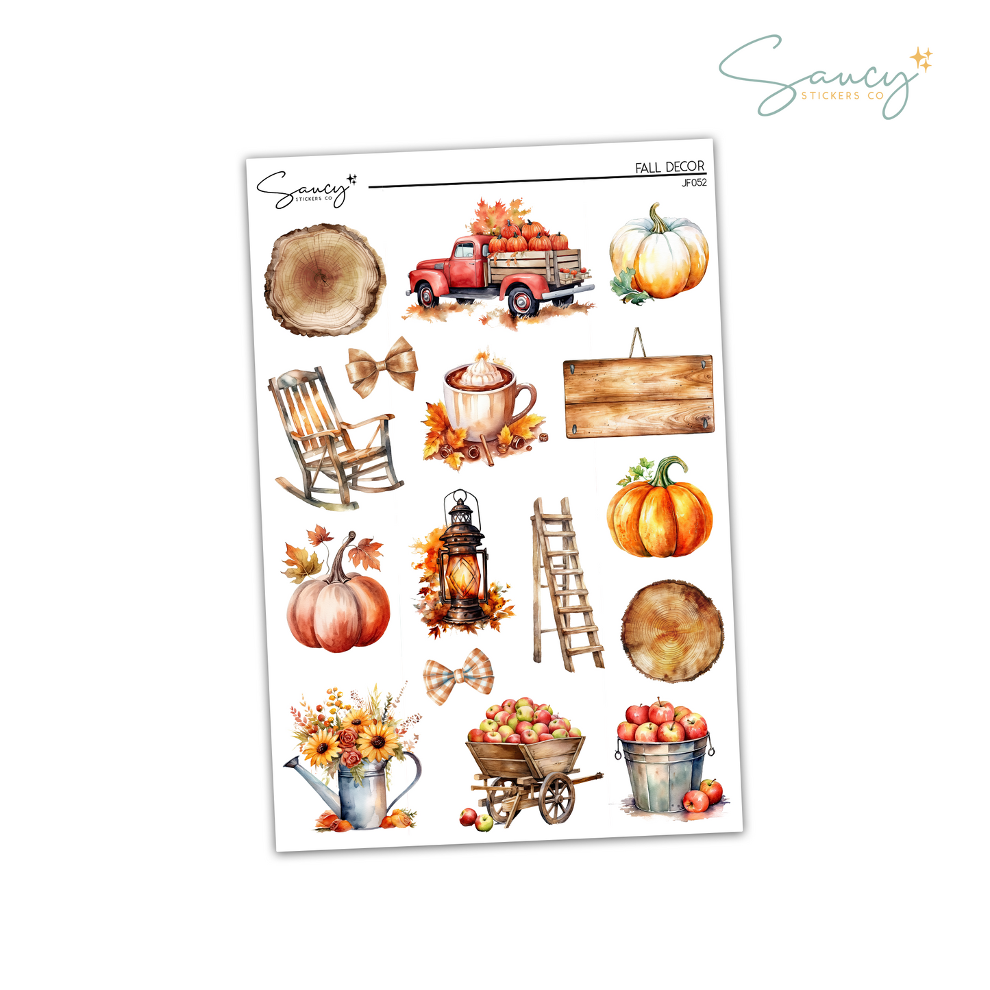 Fall Decor | Journaling Stickers