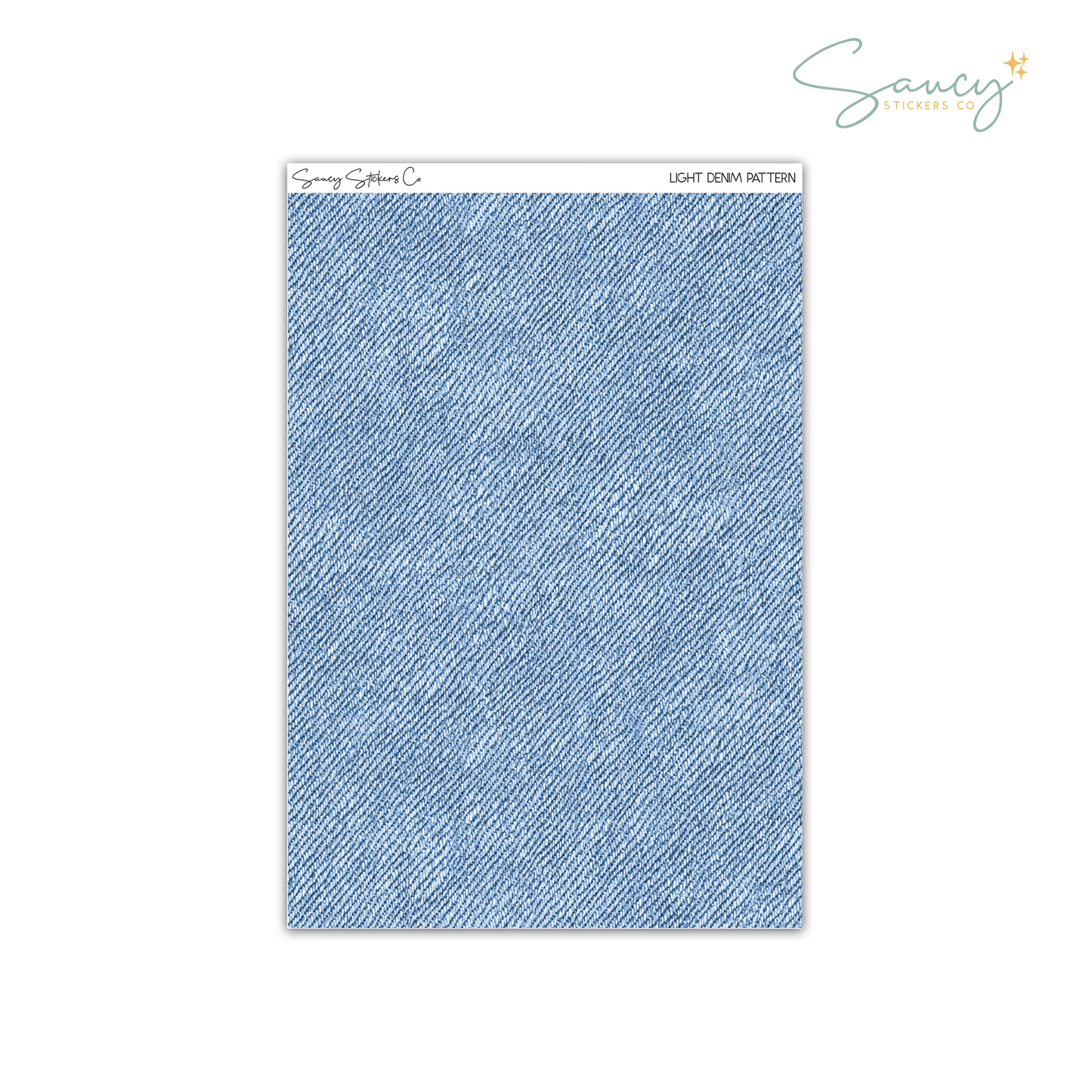 Light Denim • Pattern