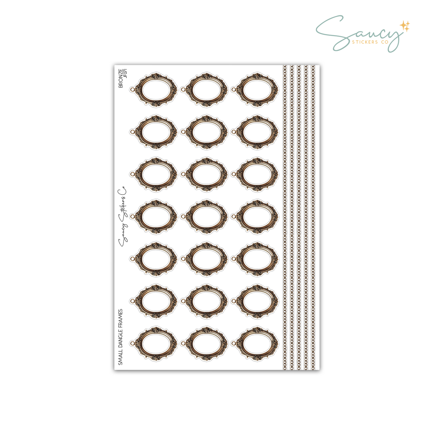 Small Dangle Frames