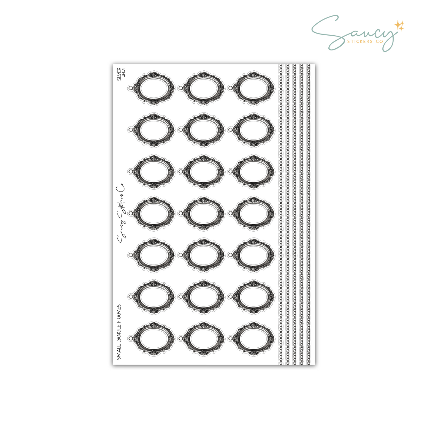 Small Dangle Frames