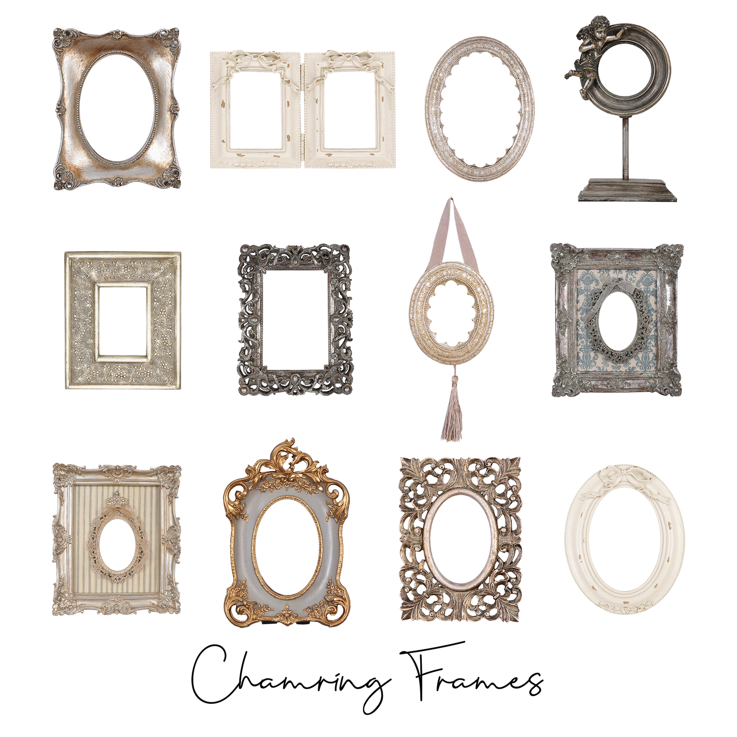 Charming Frames • Sticker Die Cuts