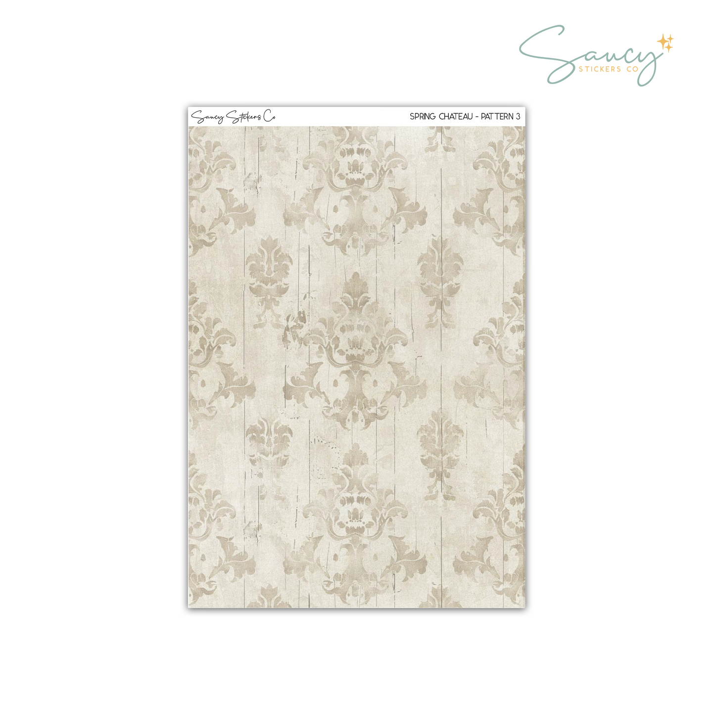 Spring Chateau • Pattern 3