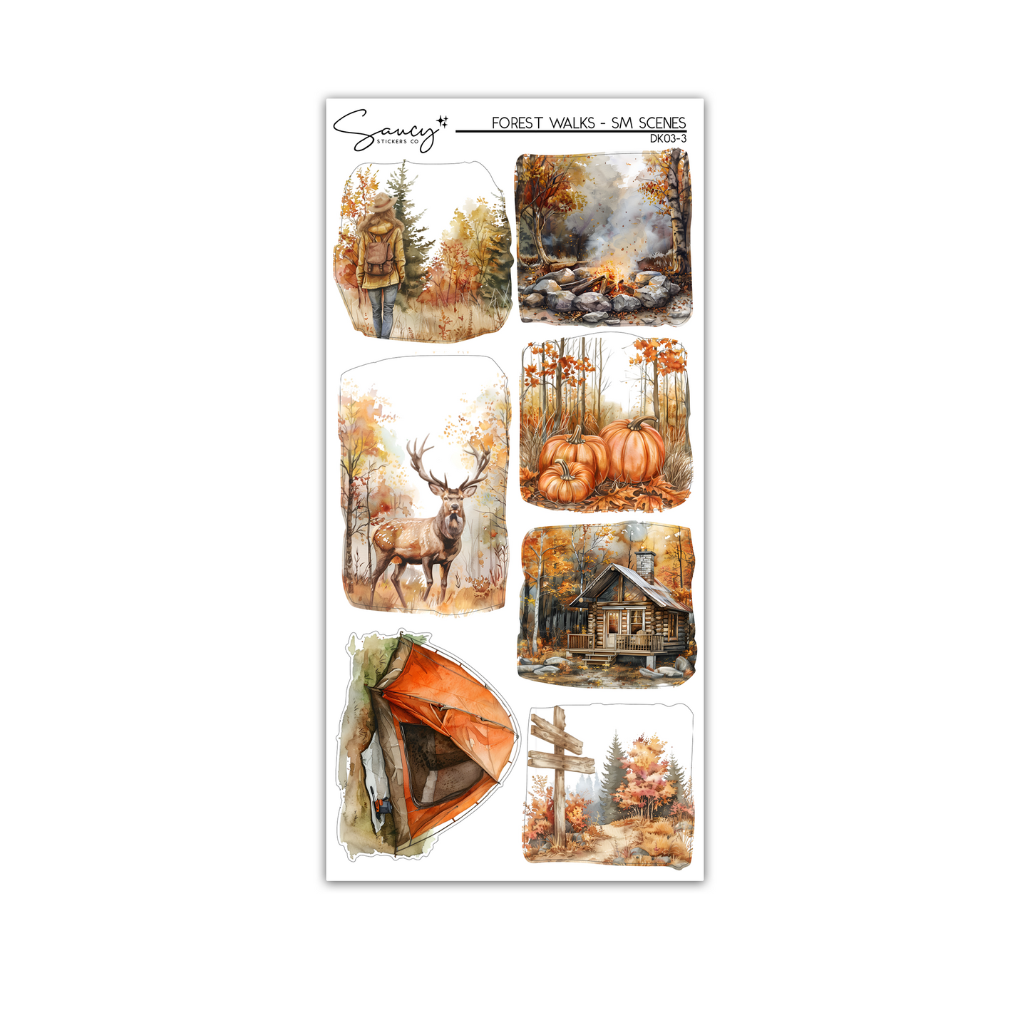 Forest Walks / November 2024 Decorative Kit