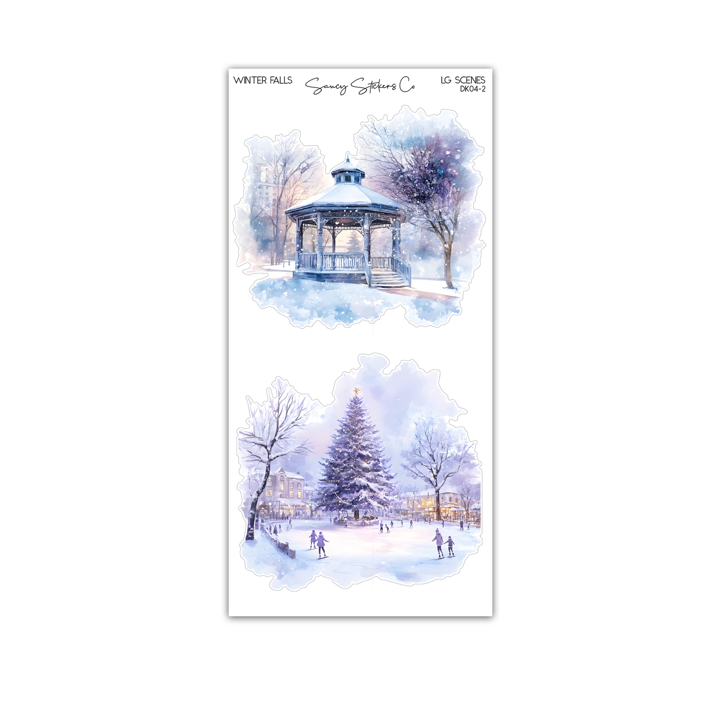 Winter Falls / December 2024 Decorative Kit