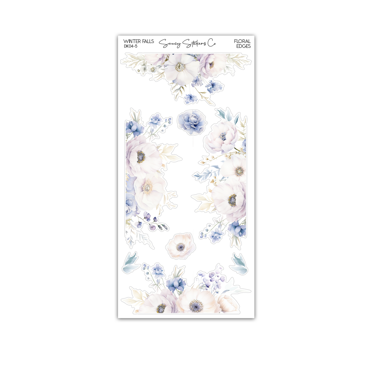 Winter Falls / December 2024 Decorative Kit