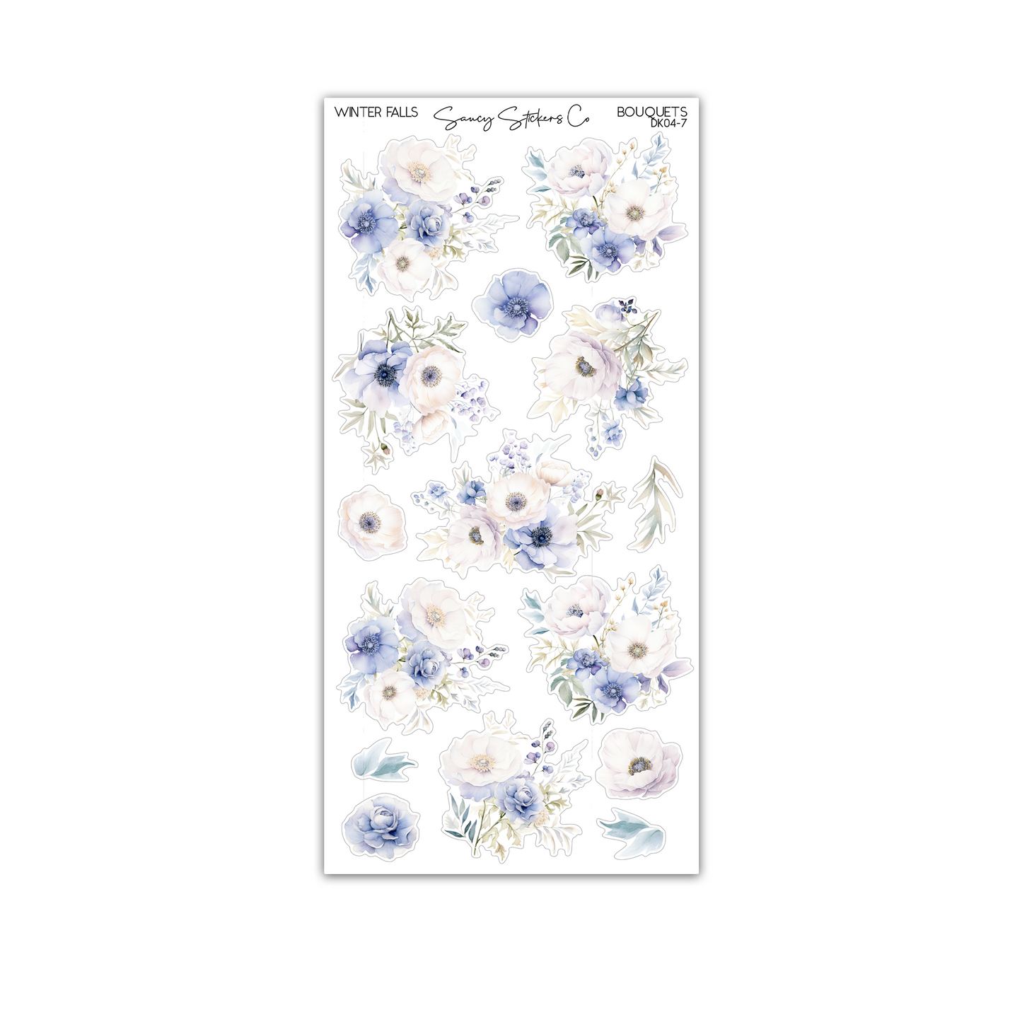Winter Falls / December 2024 Decorative Kit
