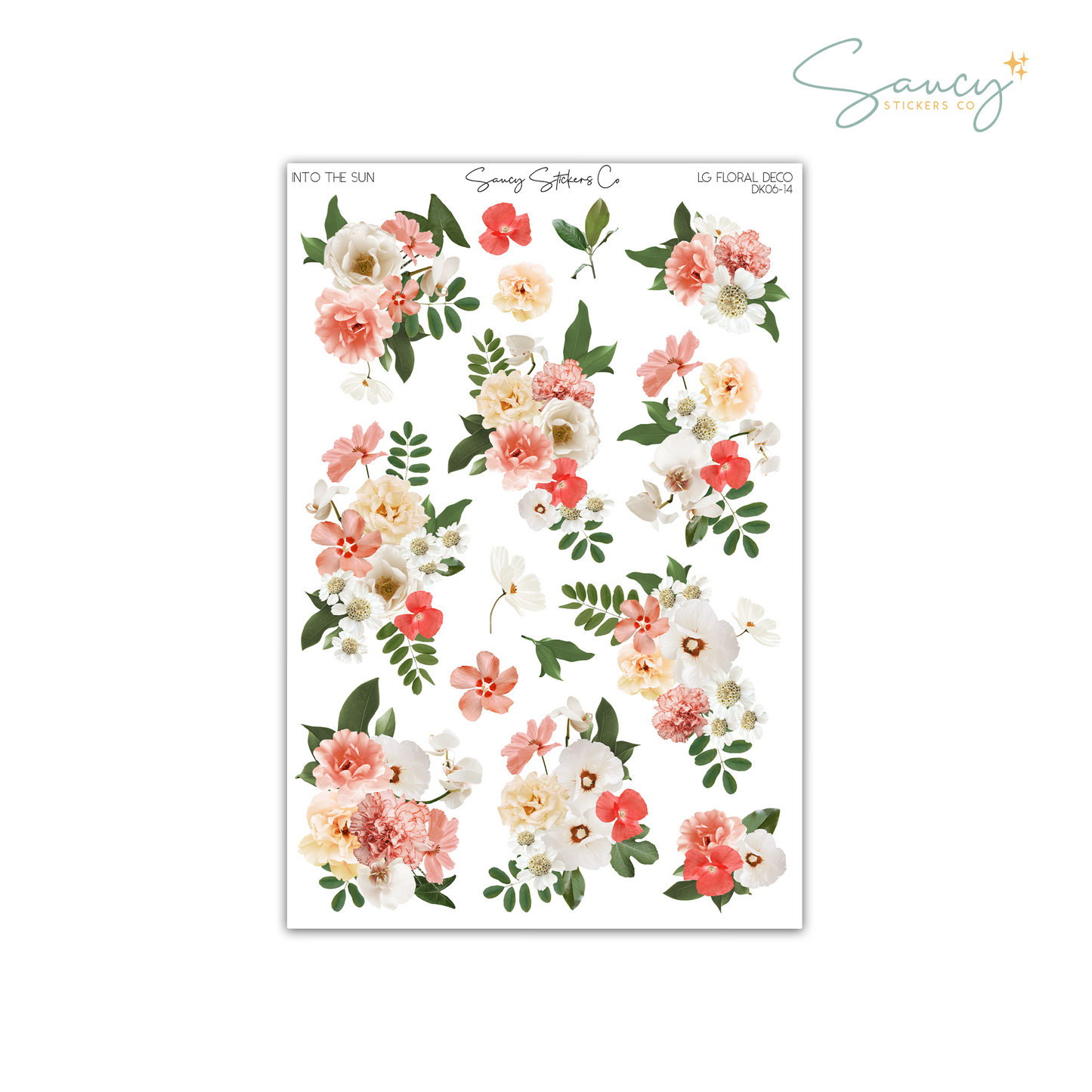 Into the Sun • Large Floral Deco