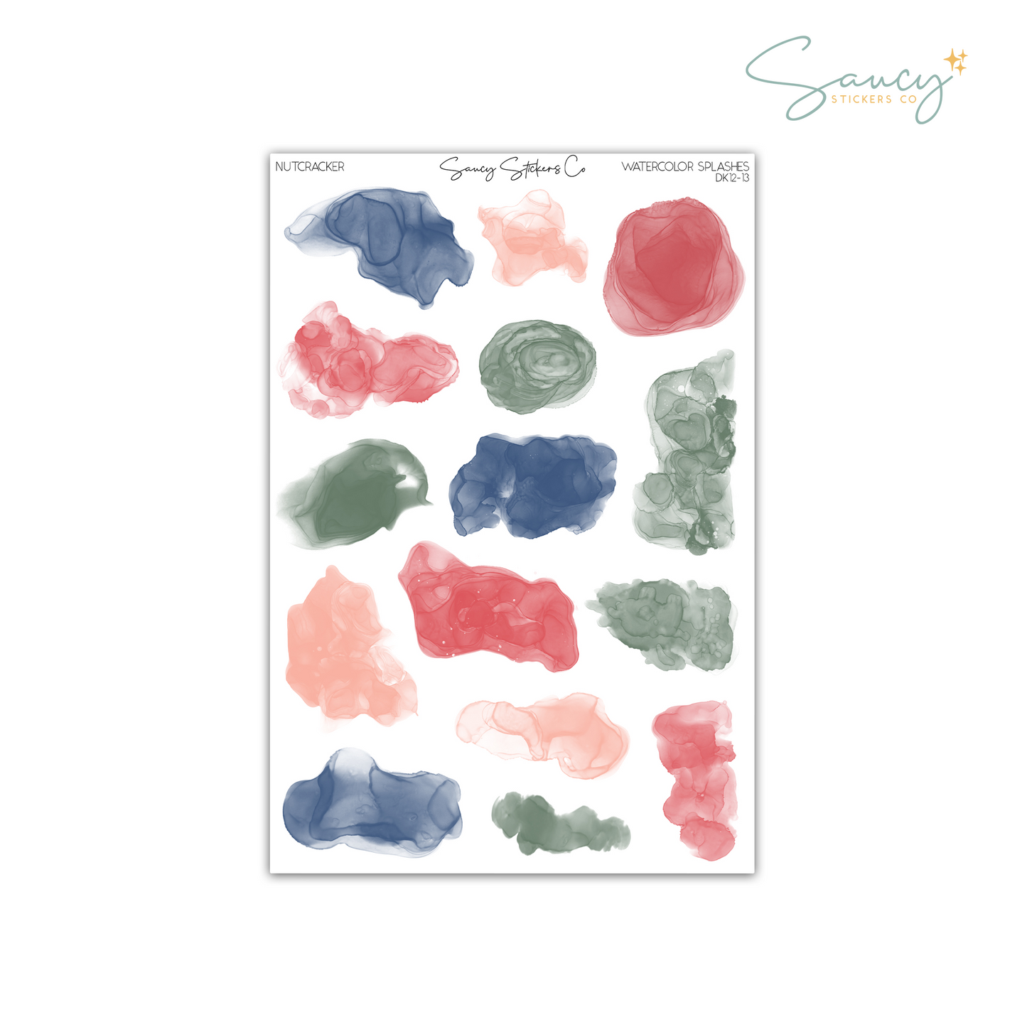 Nutcracker • Watercolor Splashes