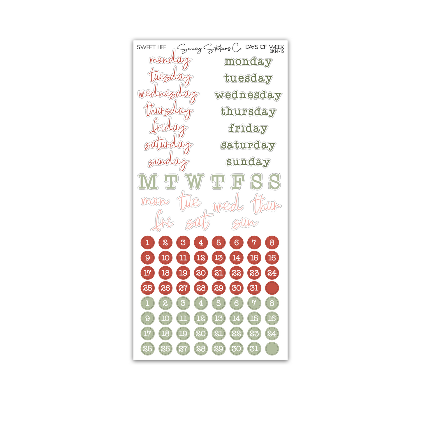 Sweet Life • Decorative Kit