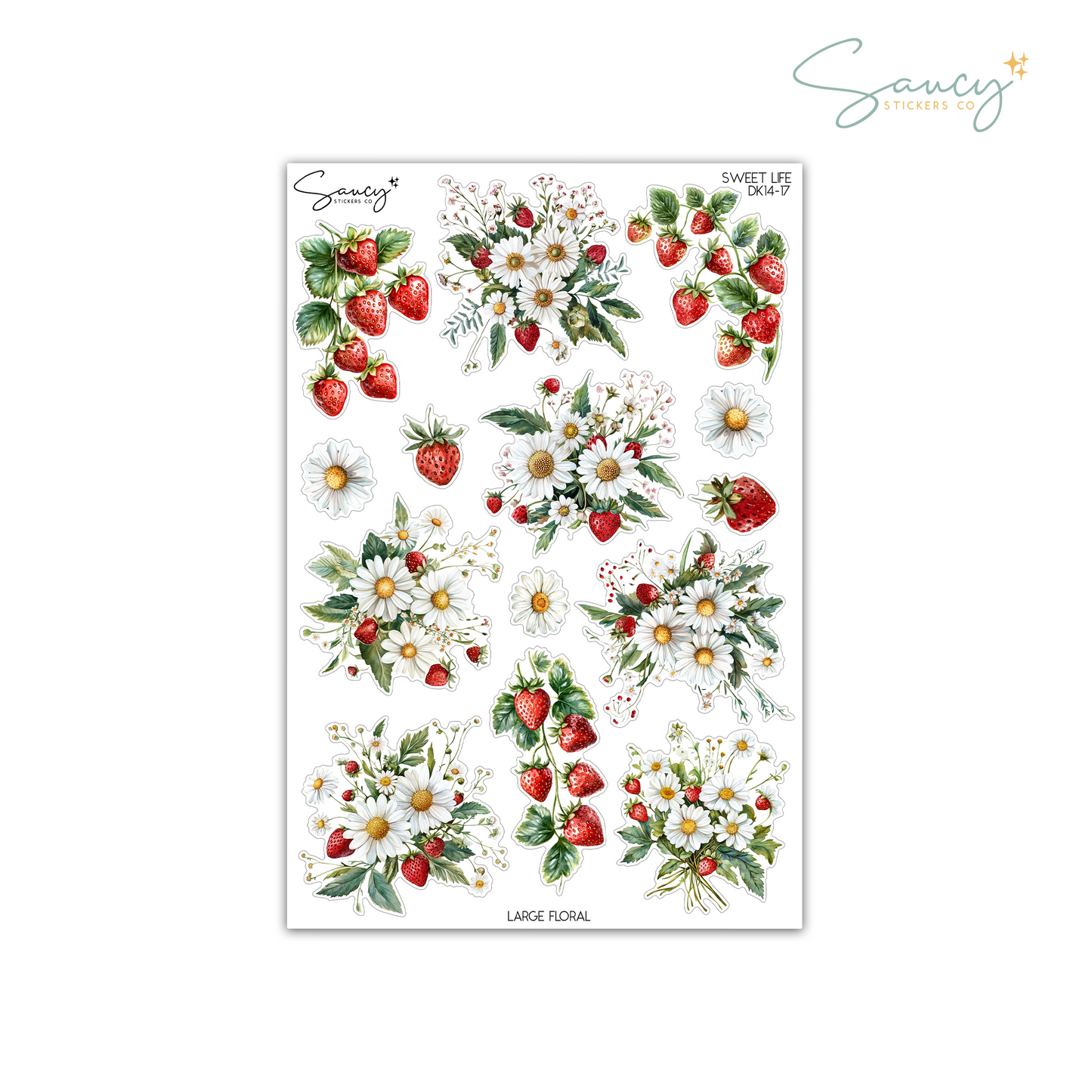 Sweet Life • Large Floral Deco