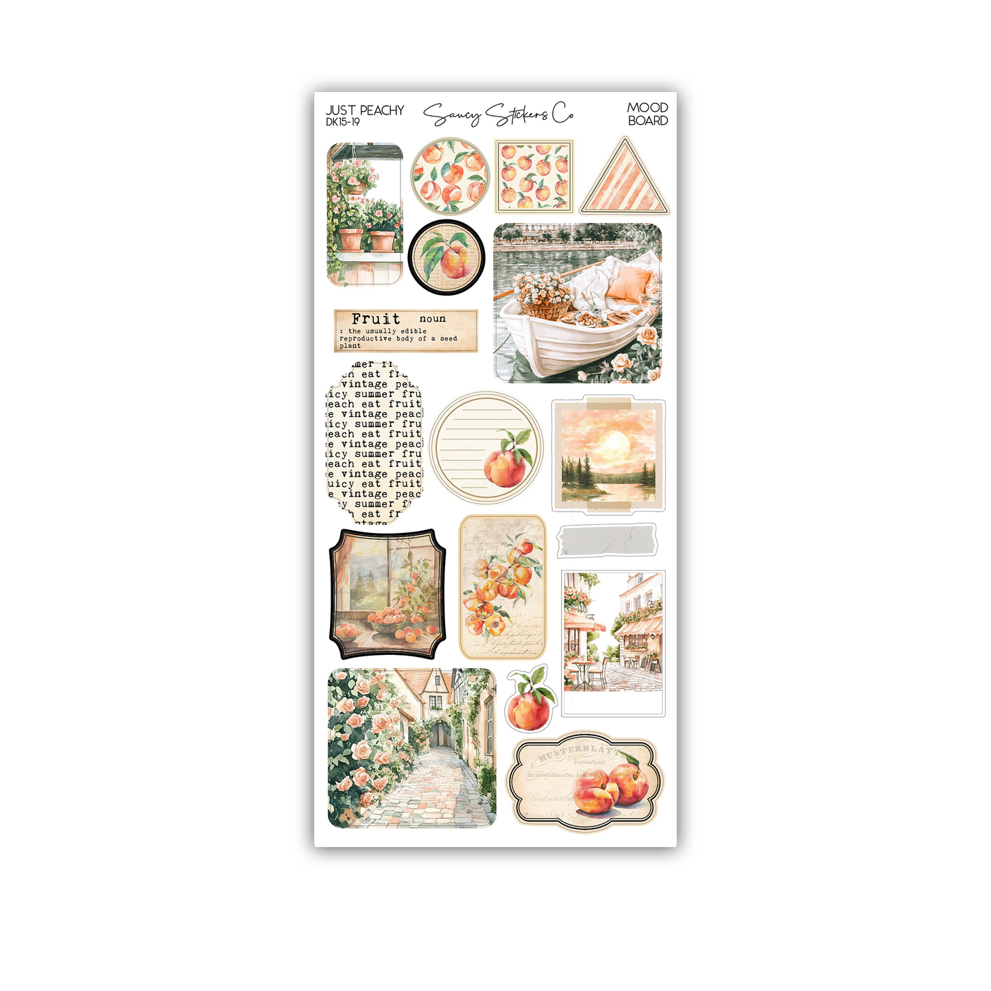 Just Peachy • Mood Board