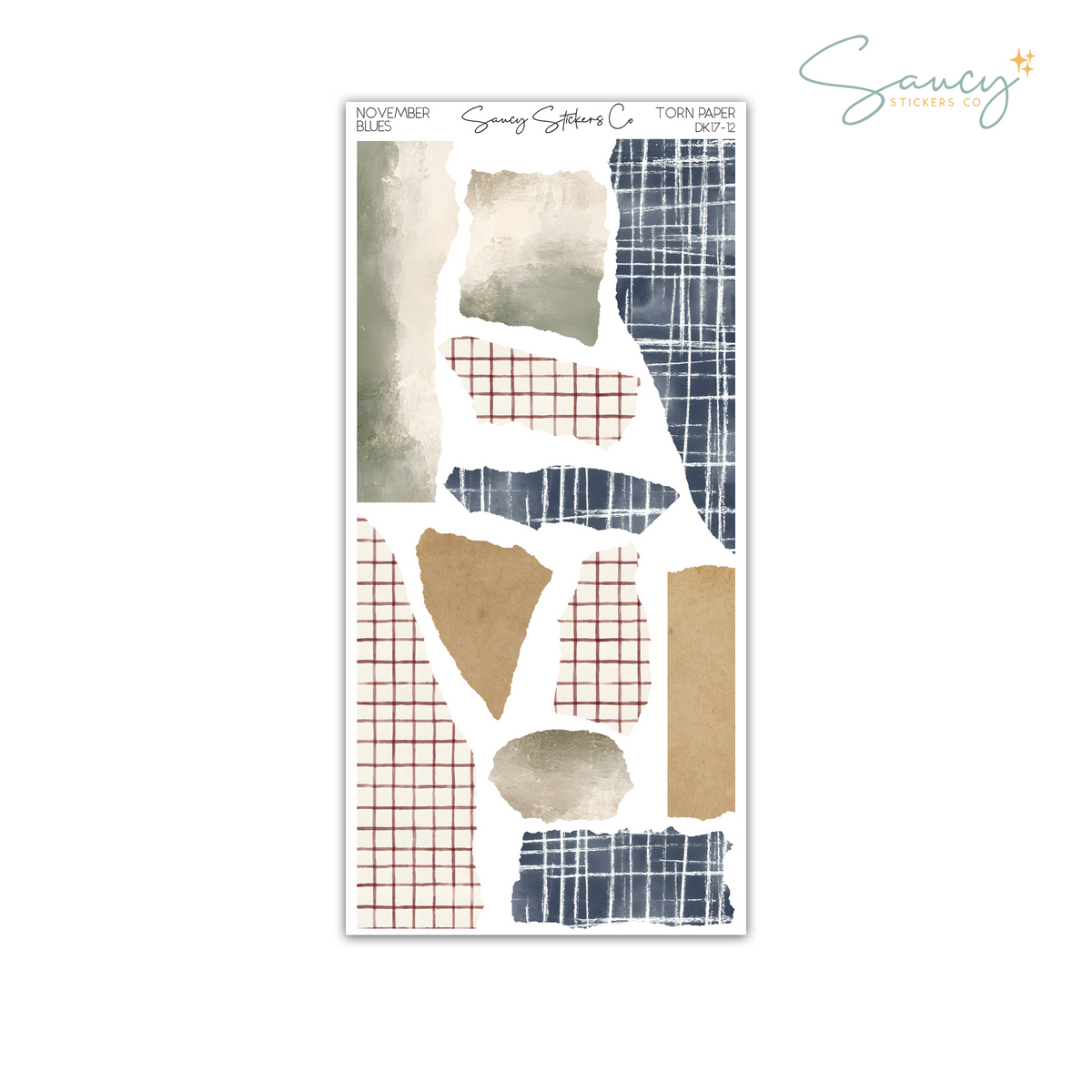 November Blues • Decorative Kit