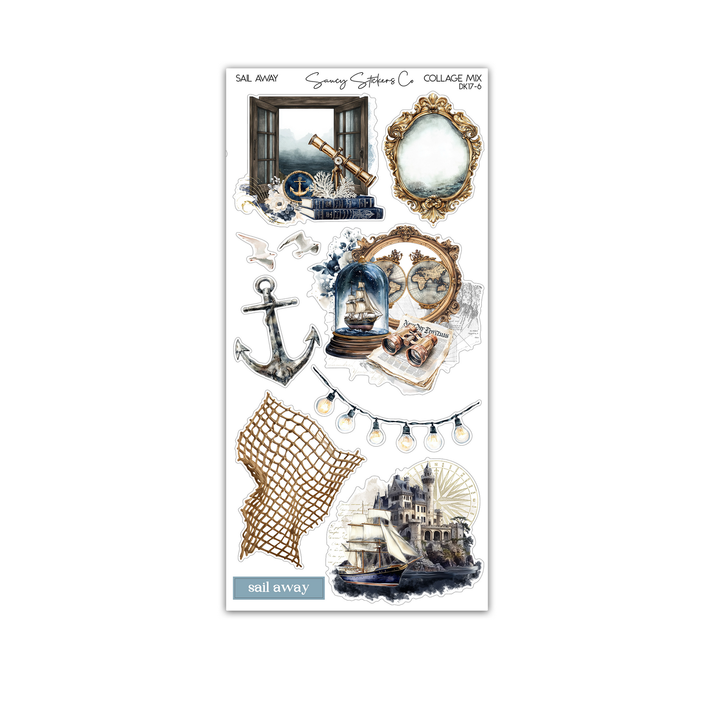 Sail Away • Decorative Kit