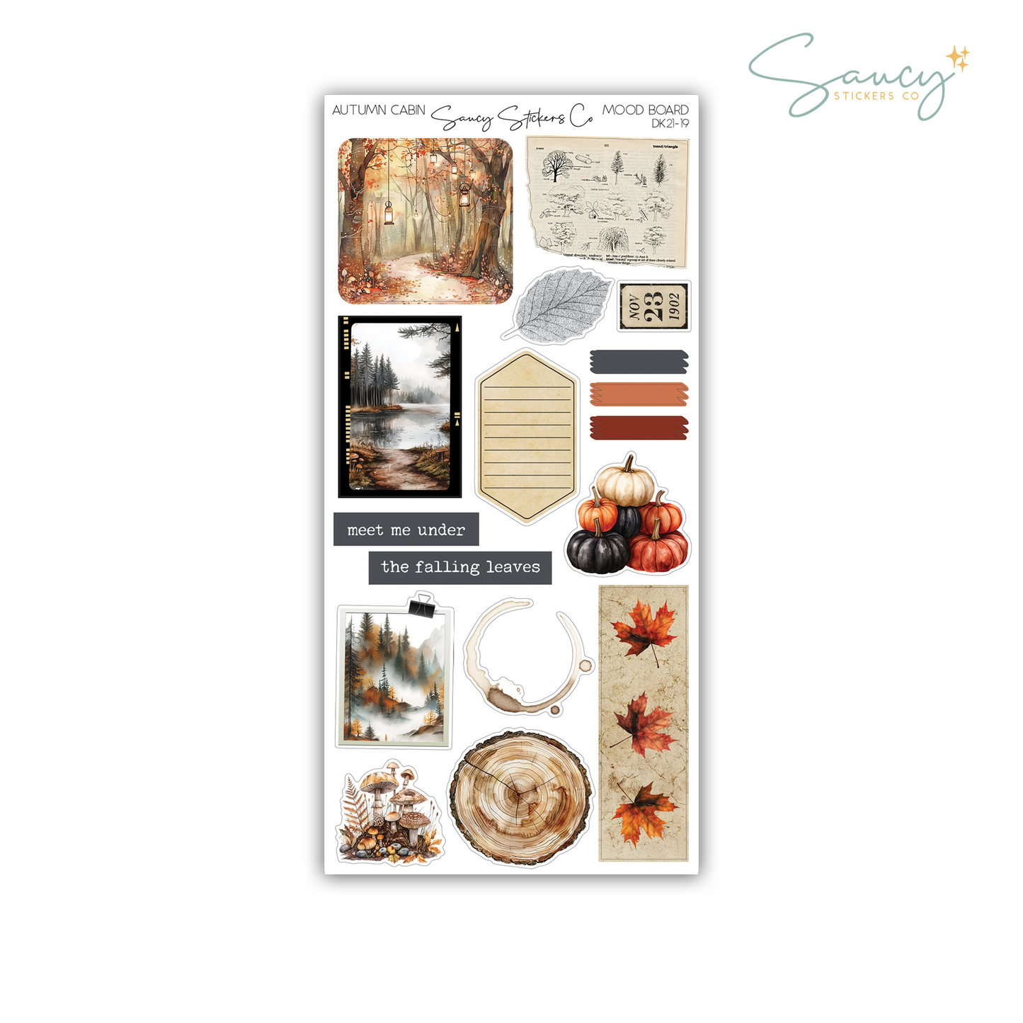 Autumn Cabin • Mood Board