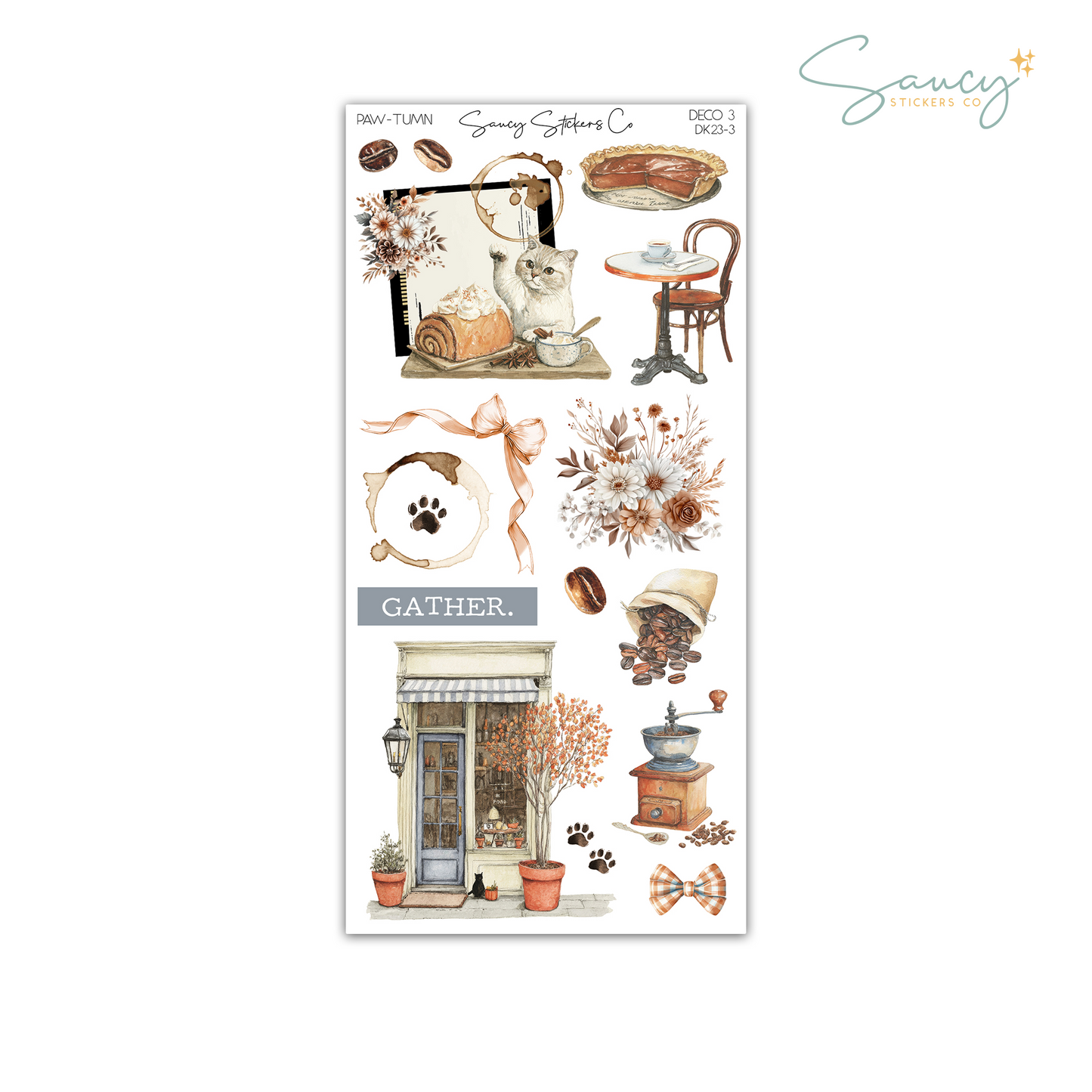 Paw-tumn • Decorative Kit
