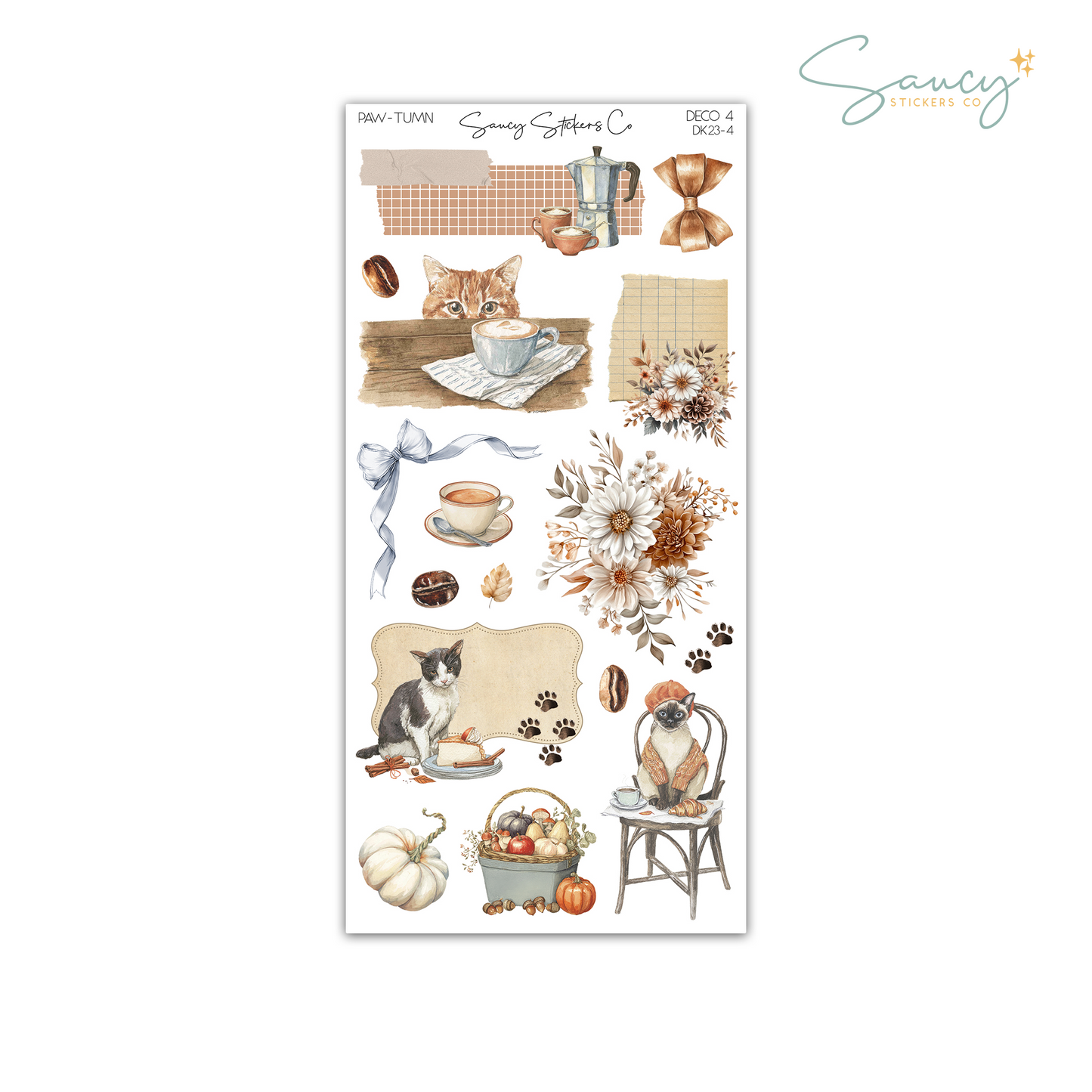 Paw-tumn • Decorative Kit
