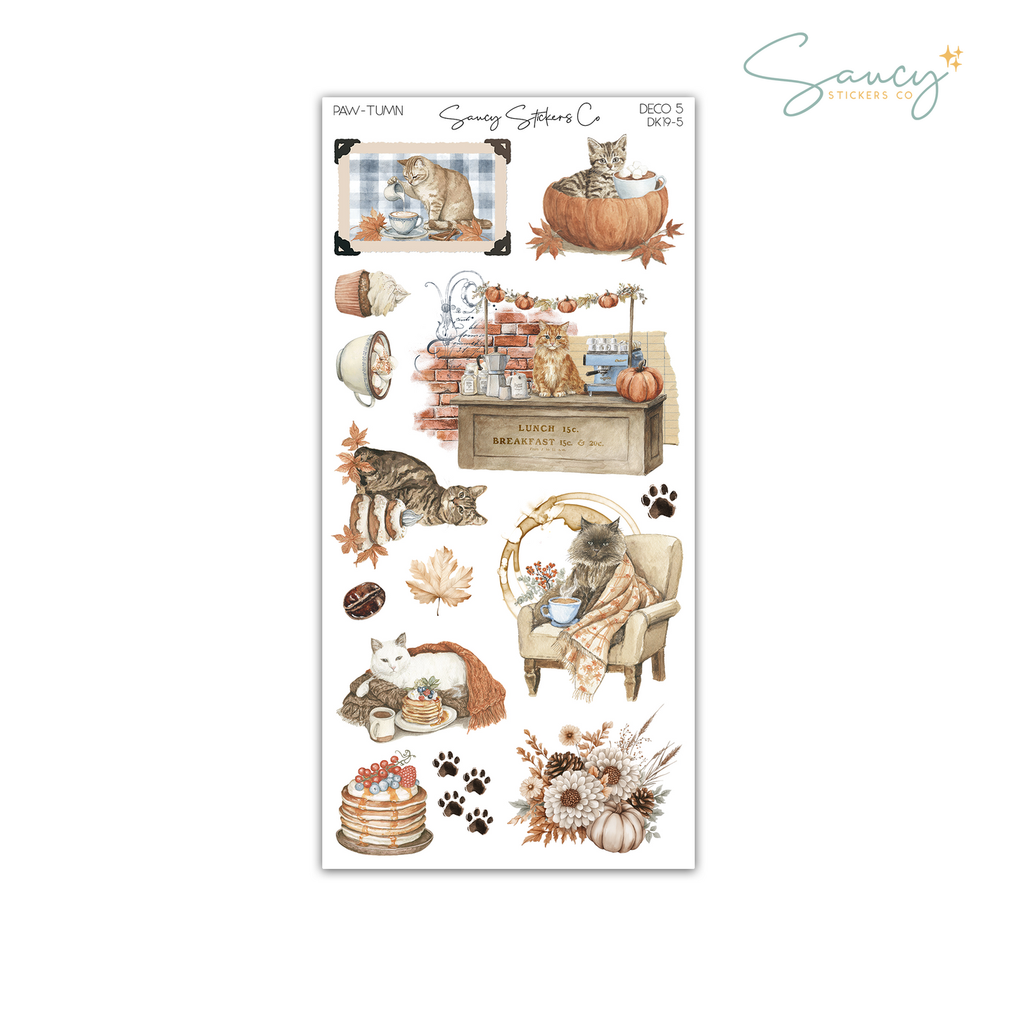 Paw-tumn • Decorative Kit
