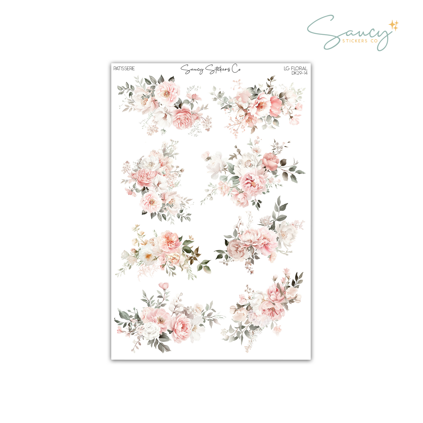 Patisserie • Large Floral Deco