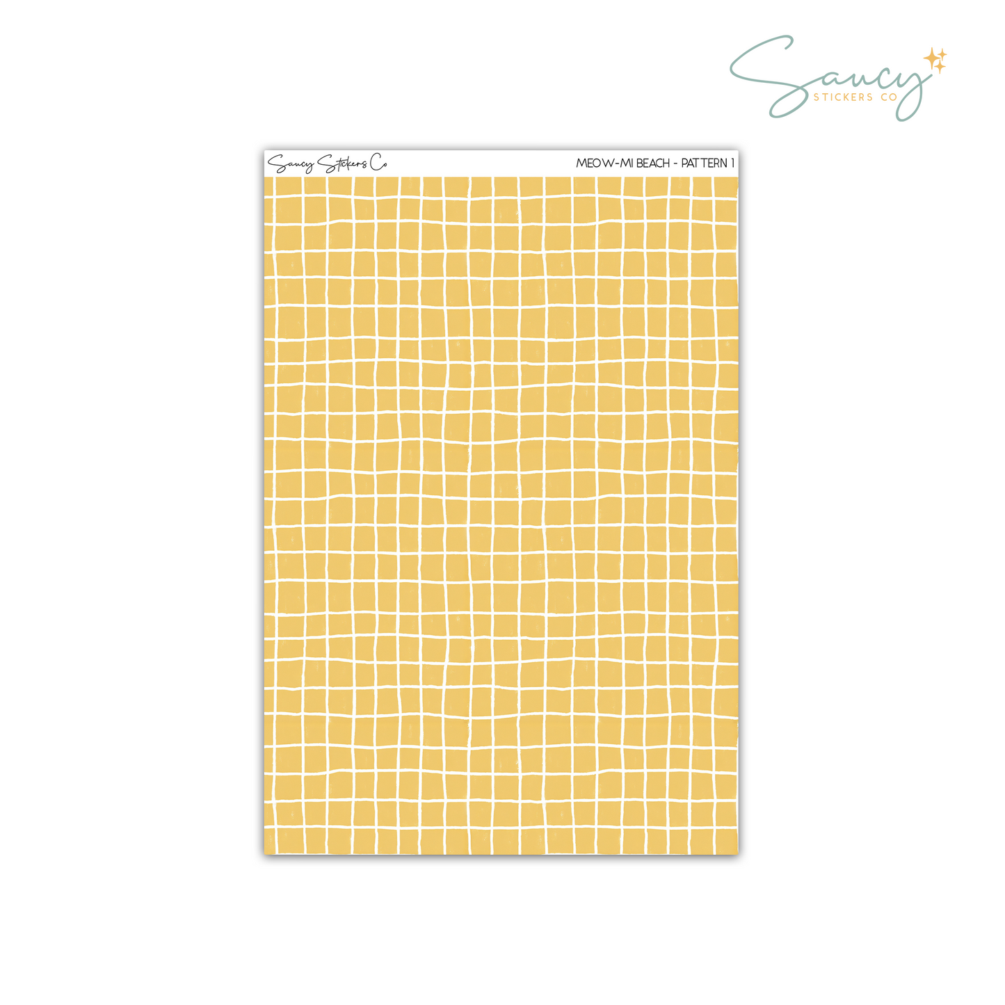 Meow-mi Beach • Pattern 1