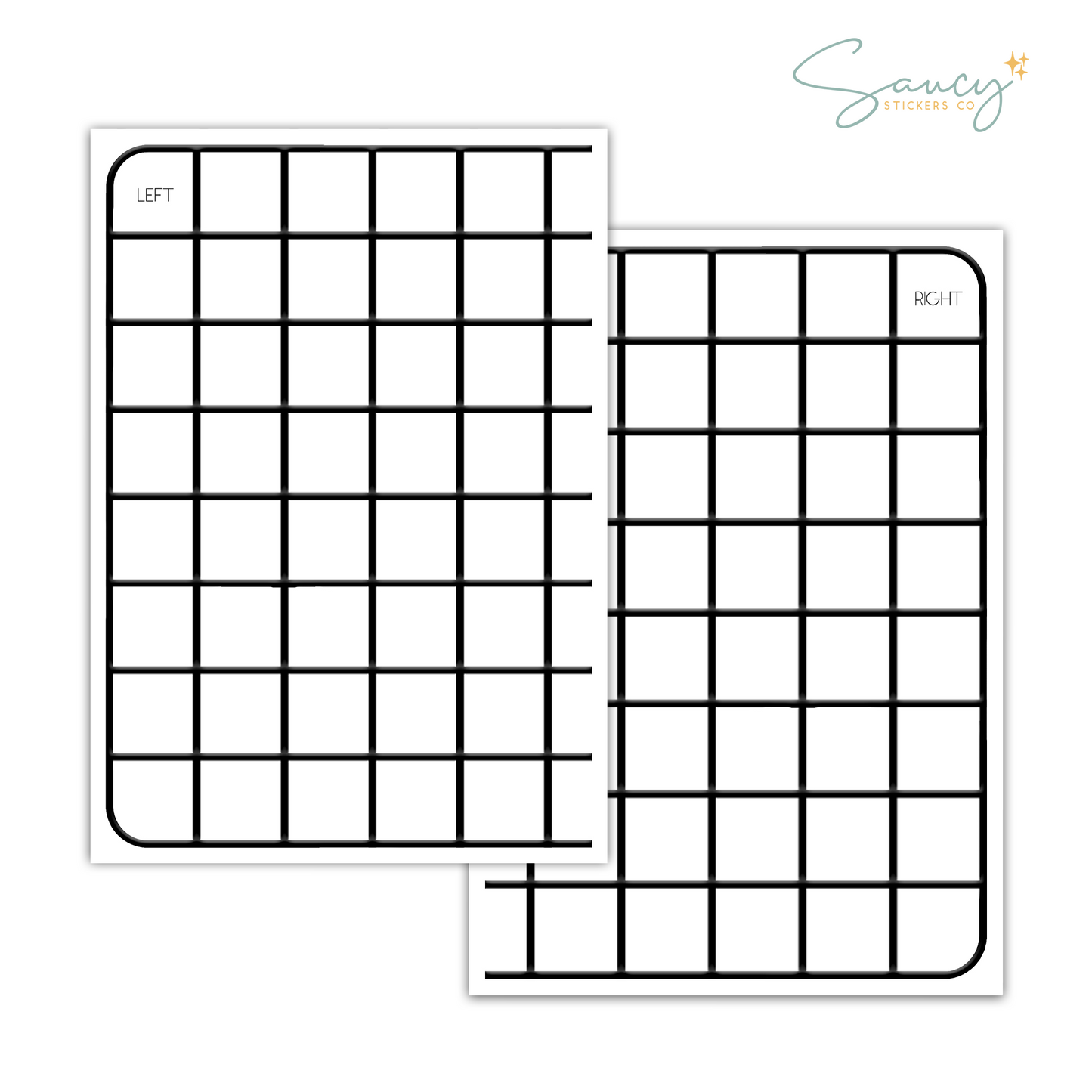 Grid Panel • Journaling Stickers