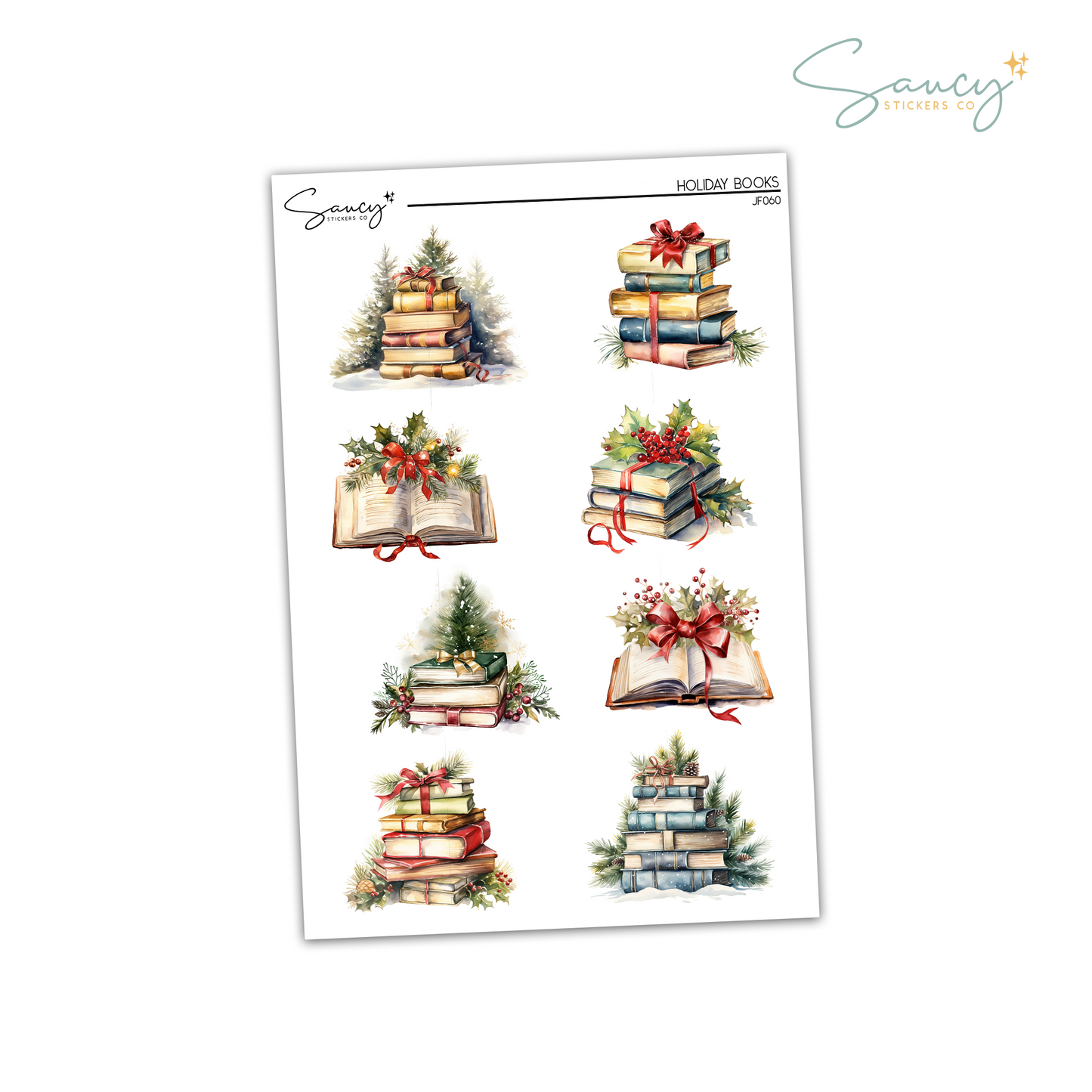 Holiday Books | Journaling Stickers