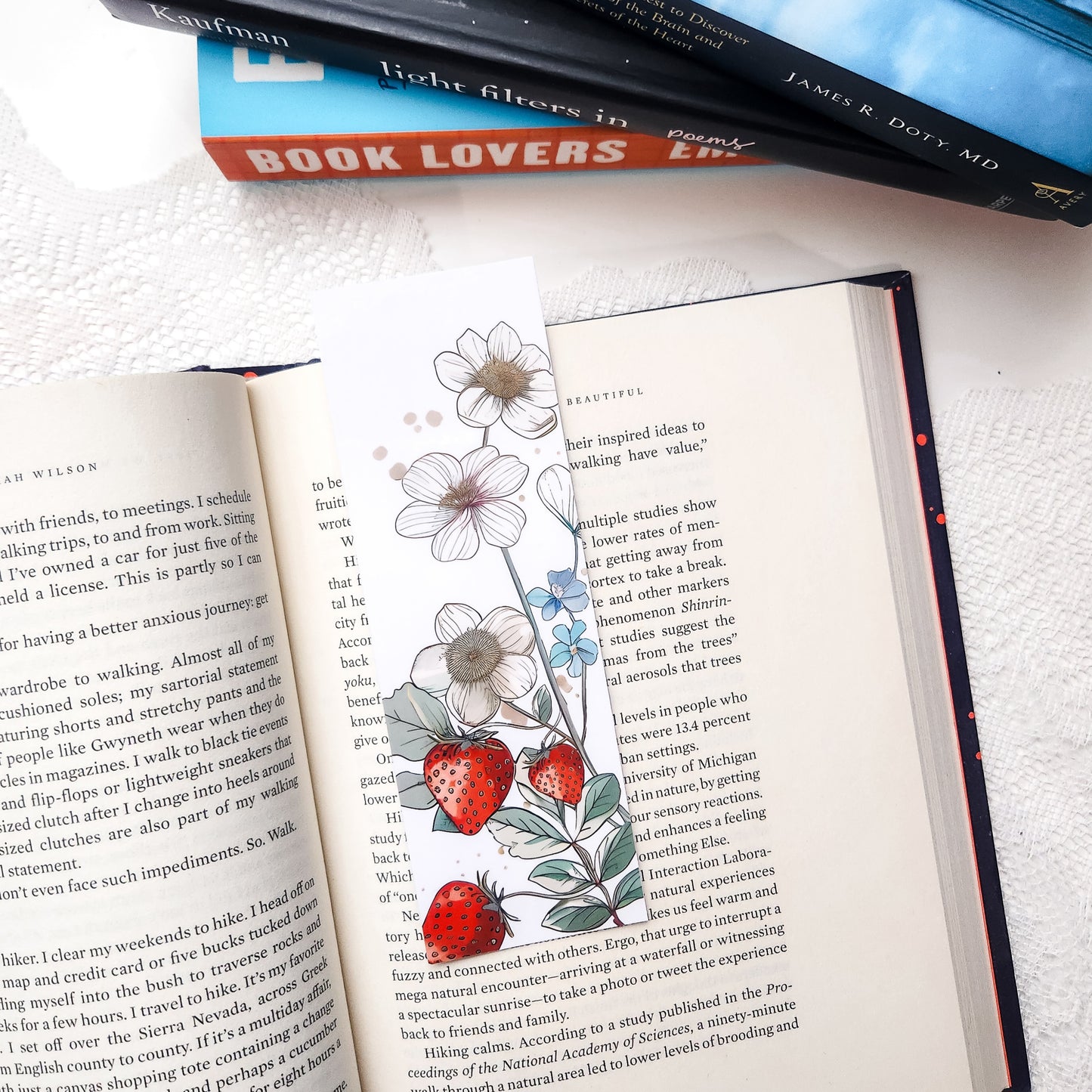 Strawberry Bookmark