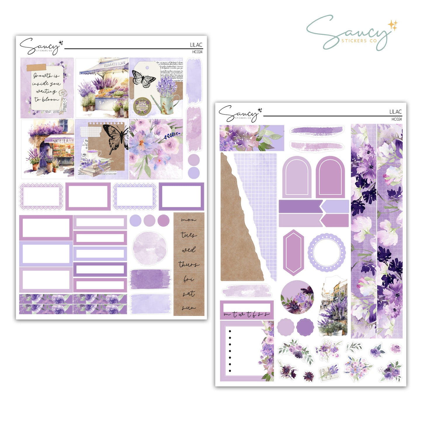 Lilac | Hobonichi Cousin Kit