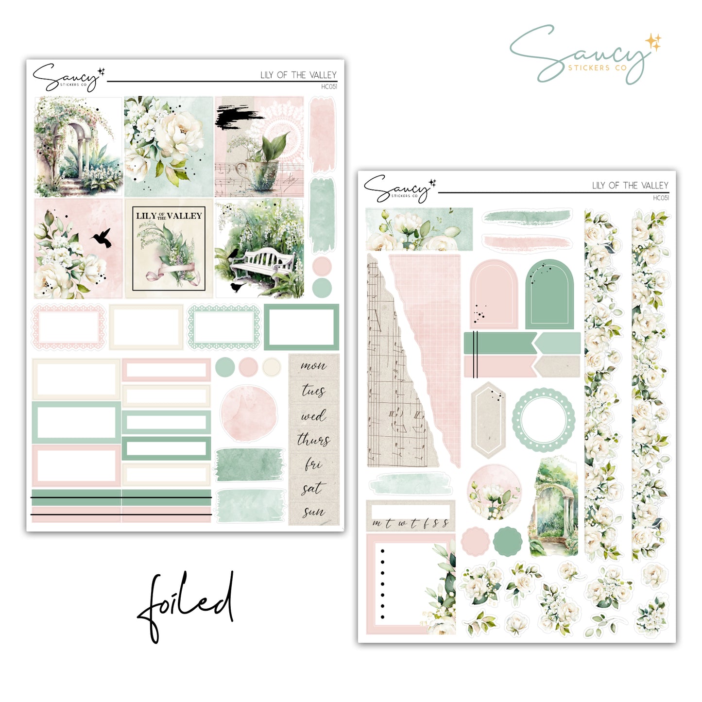Lily of the Valley | Hobonichi Cousin Kit