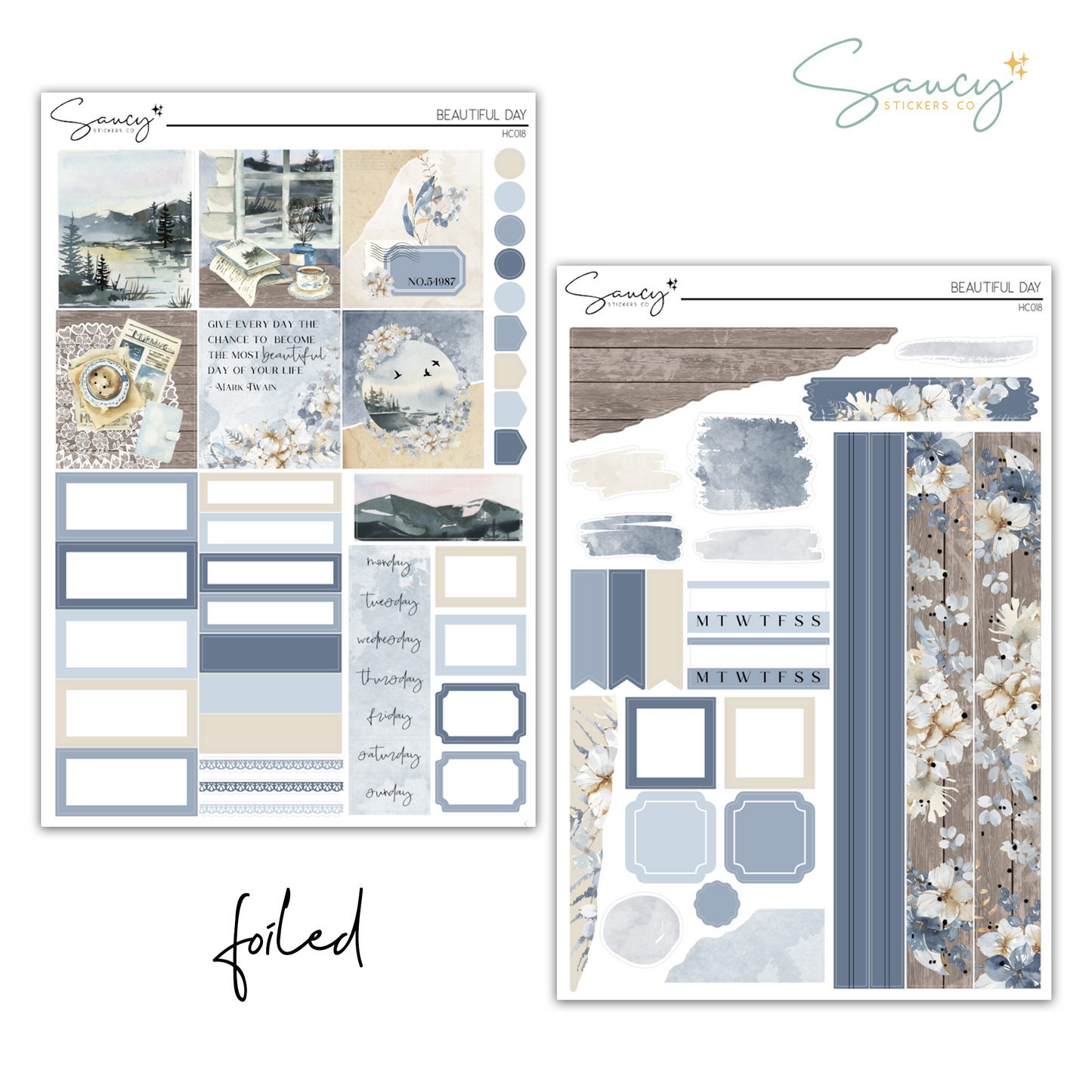 Beautiful Day | Hobonichi Cousin Kit