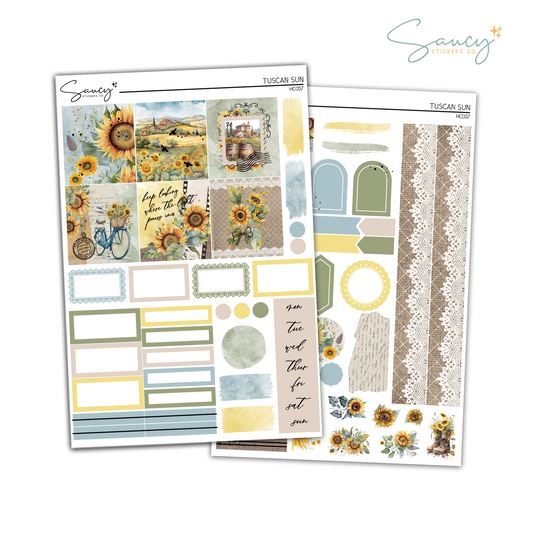 Tuscan Sun | Hobonichi Cousin Kit