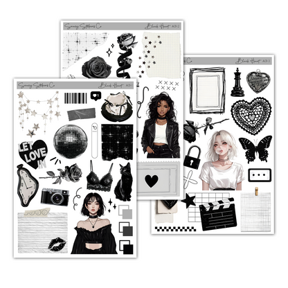 Black Heart • Journaling Kit