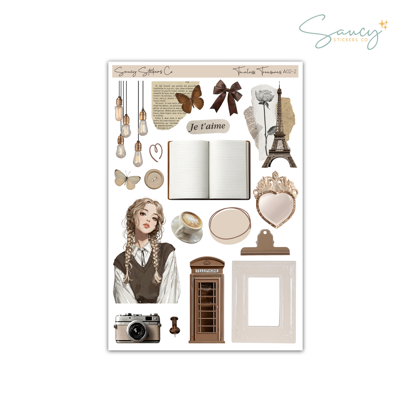 Timeless Treasures • Journaling Kit