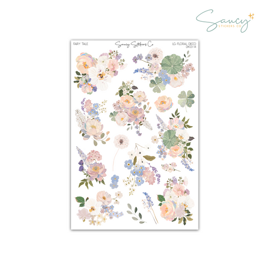 Fairy Tales • Large Floral Deco