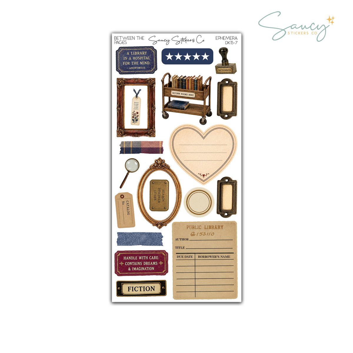 Between the Pages • Decorative Kit