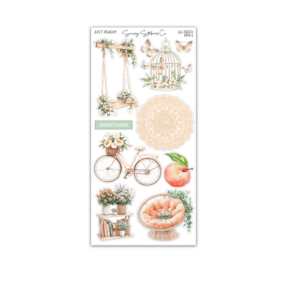 Just Peachy • Decorative Kit
