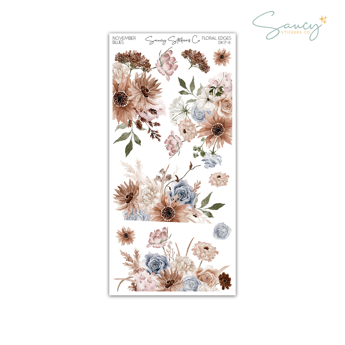 November Blues • Decorative Kit