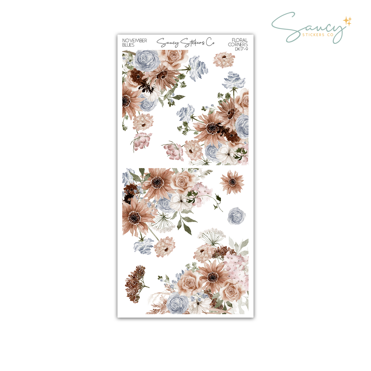 November Blues • Decorative Kit