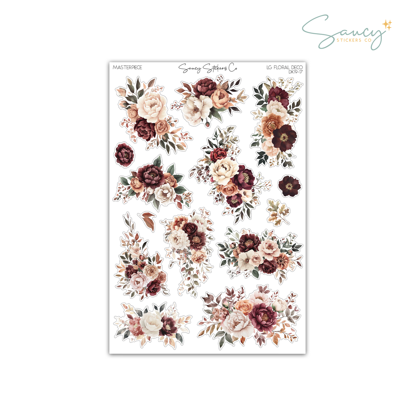 Masterpiece • Large Floral Deco