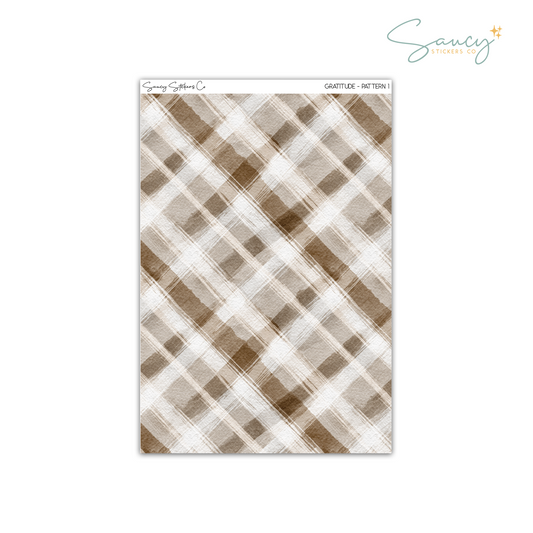 Gratitude • Pattern 1