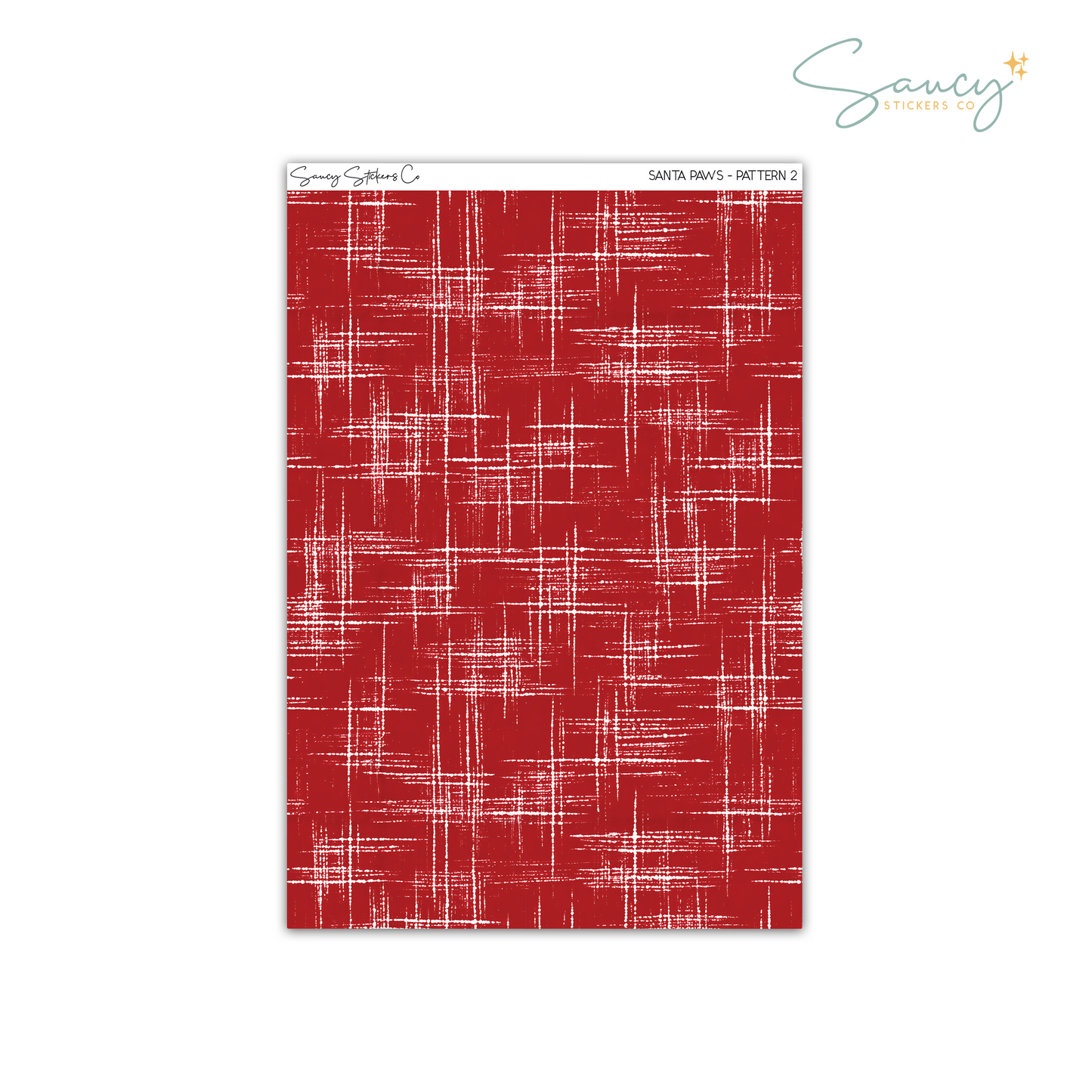 Santa Paws • Pattern 2