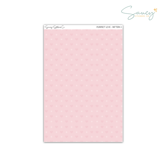 Purrfect Love • Pattern 3