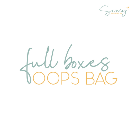 Full Boxes Oops Bag